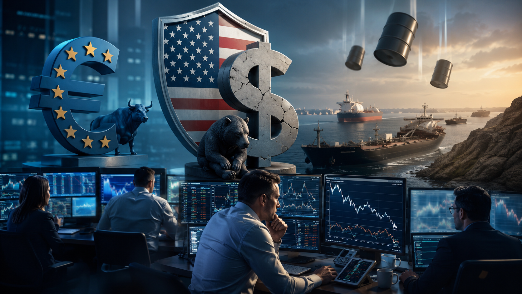 EUR/USD Rises Not Because the Euro Is Strong—The Dollar’s Safe-Haven Premium Is Fading