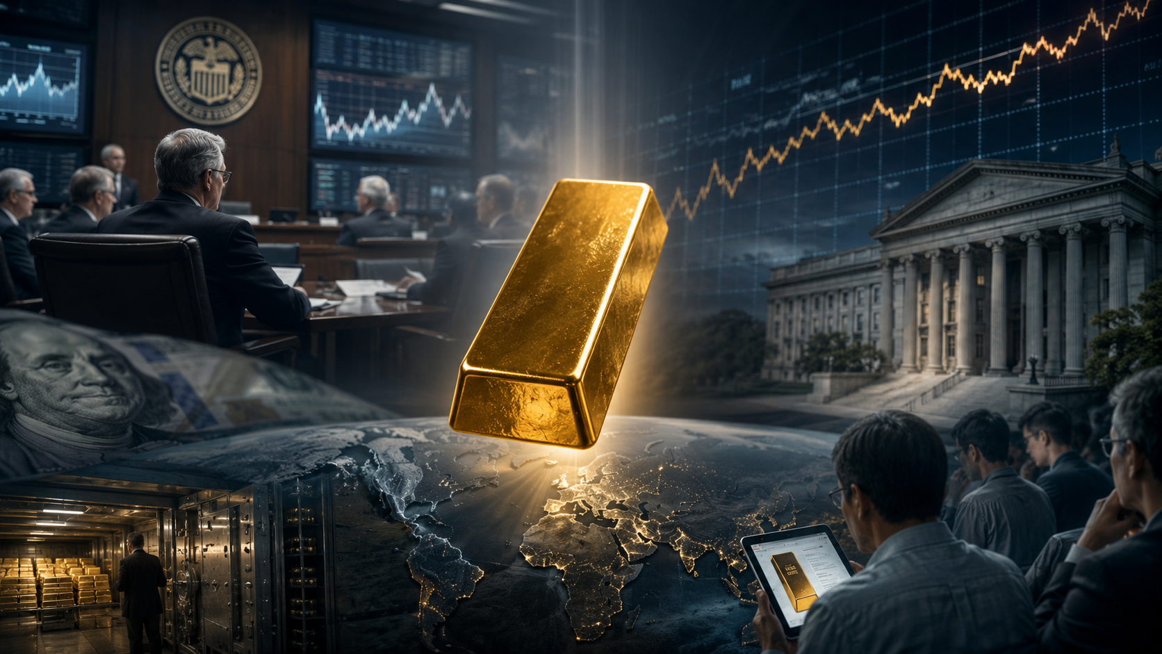 XAUUSD Long-Term Outlook: Structural Gold Demand Faces a Real-Yield Test