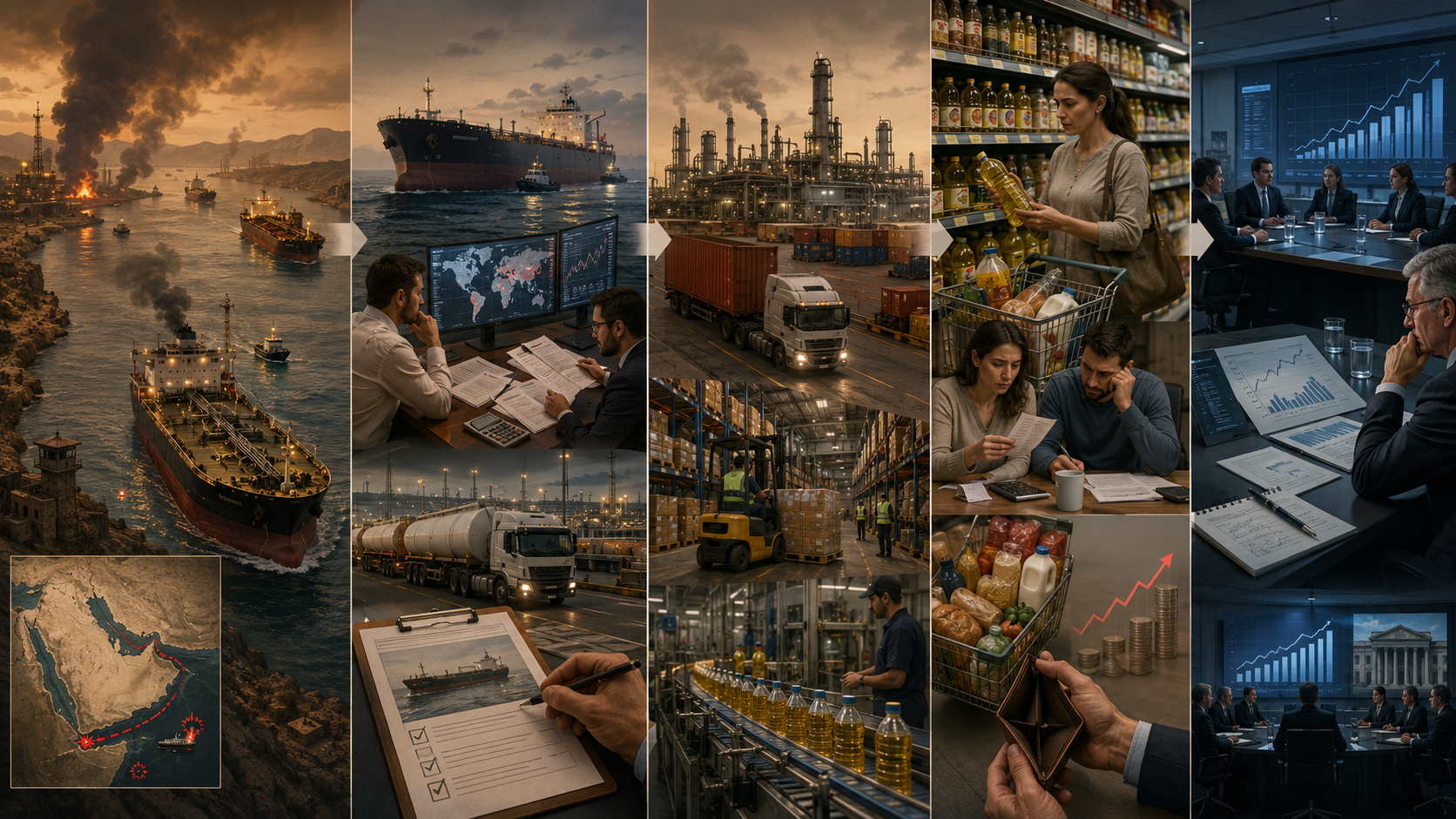 When War Sends Gold Lower: Why Inflation Can Overpower the Safe-Haven Trade