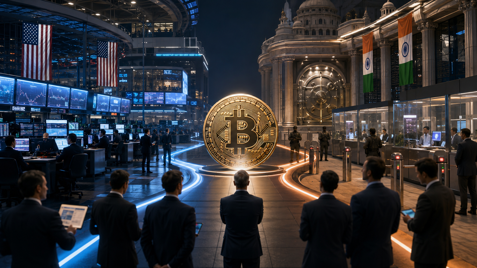 Bitcoin Regulation Splits: U.S. Expands Products as India Pushes Tighter Curbs
