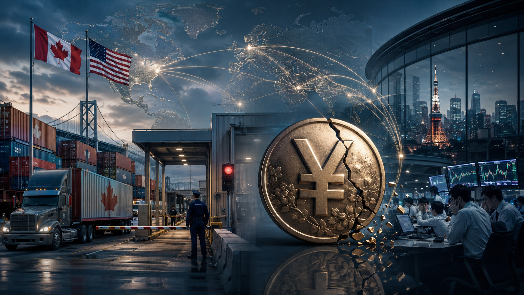 U.S. 50% Canada Tariffs Meet a Yen at a 40-Year Low: How Markets Reacted