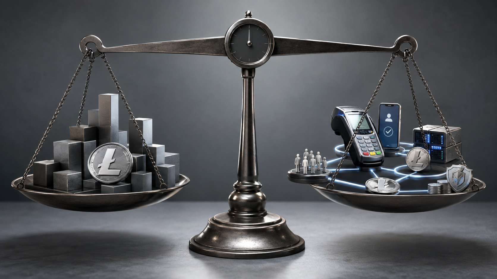 Is Litecoin Still “Digital Silver”? Assessing LTC Through Price-to-Utility