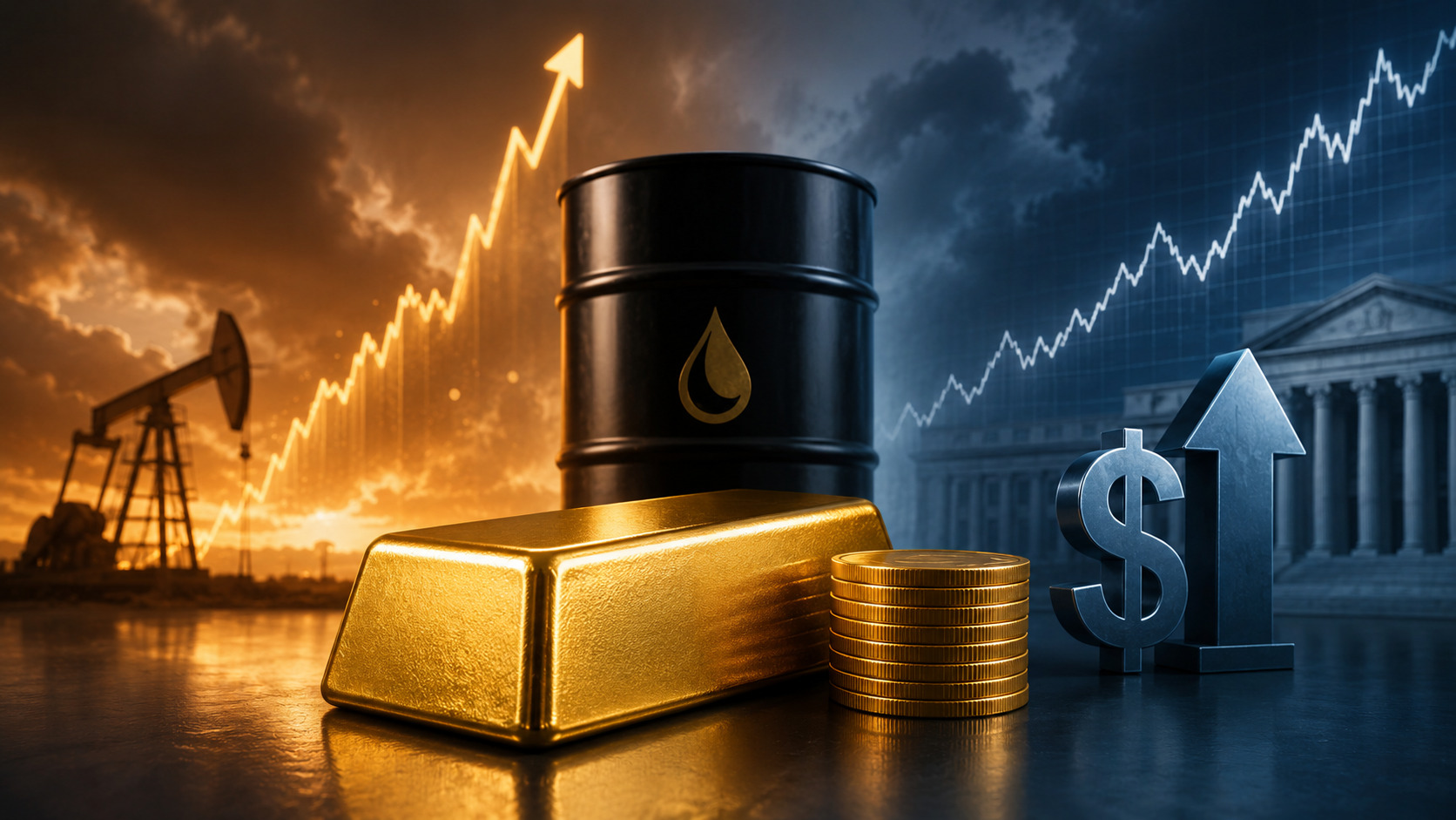 The Hormuz Paradox: Why an Oil Crisis Can Both Lift and Pressure Gold