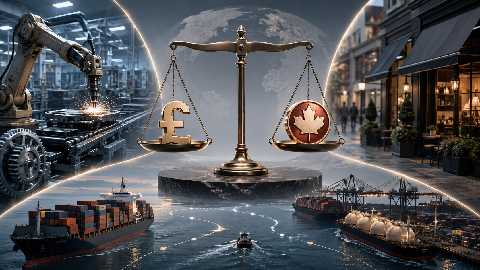 Canada’s Economy Splits: Manufacturing Expands, Services Contract—What It Means for GBPCAD